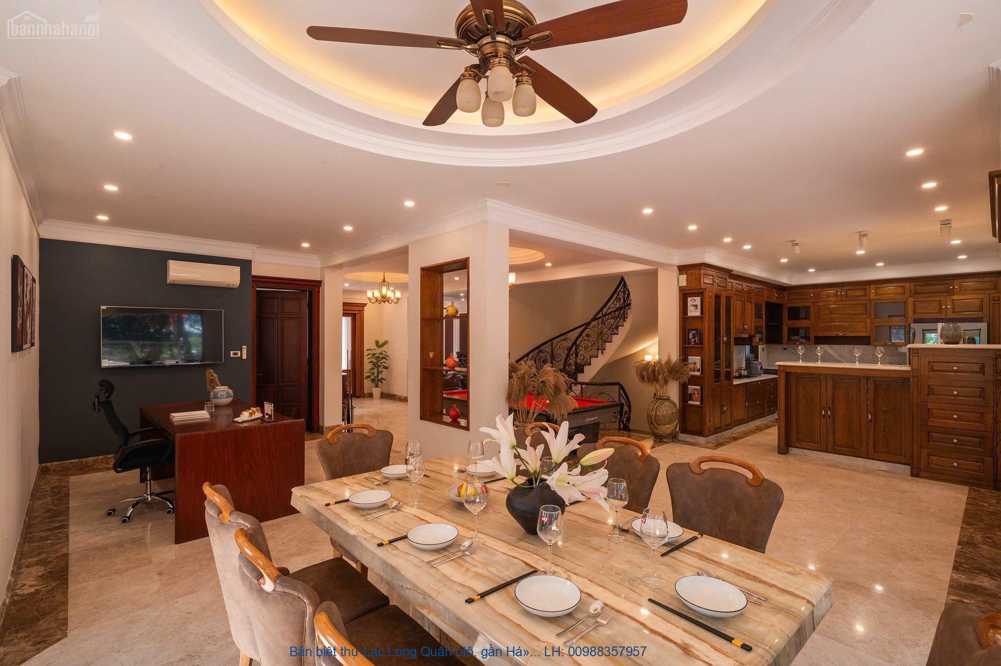 Bán biệt thự Lạc Long Quân otô, gần Hồ Tây ở sướng 145m 4tầng 2