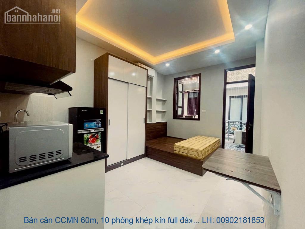 Bán căn CCMN 60m, 10 phòng khép kín full đồ, thang máy êm ru, dòng