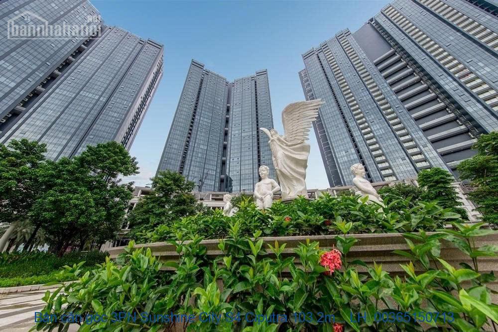 Bán căn góc 3PN Sunshine City S4 Ciputra 103.2m² Tầng cao Full nội Bán căn góc 3PN Sunshine City S4 Ciputra 103.2m² Tầng cao Full nội