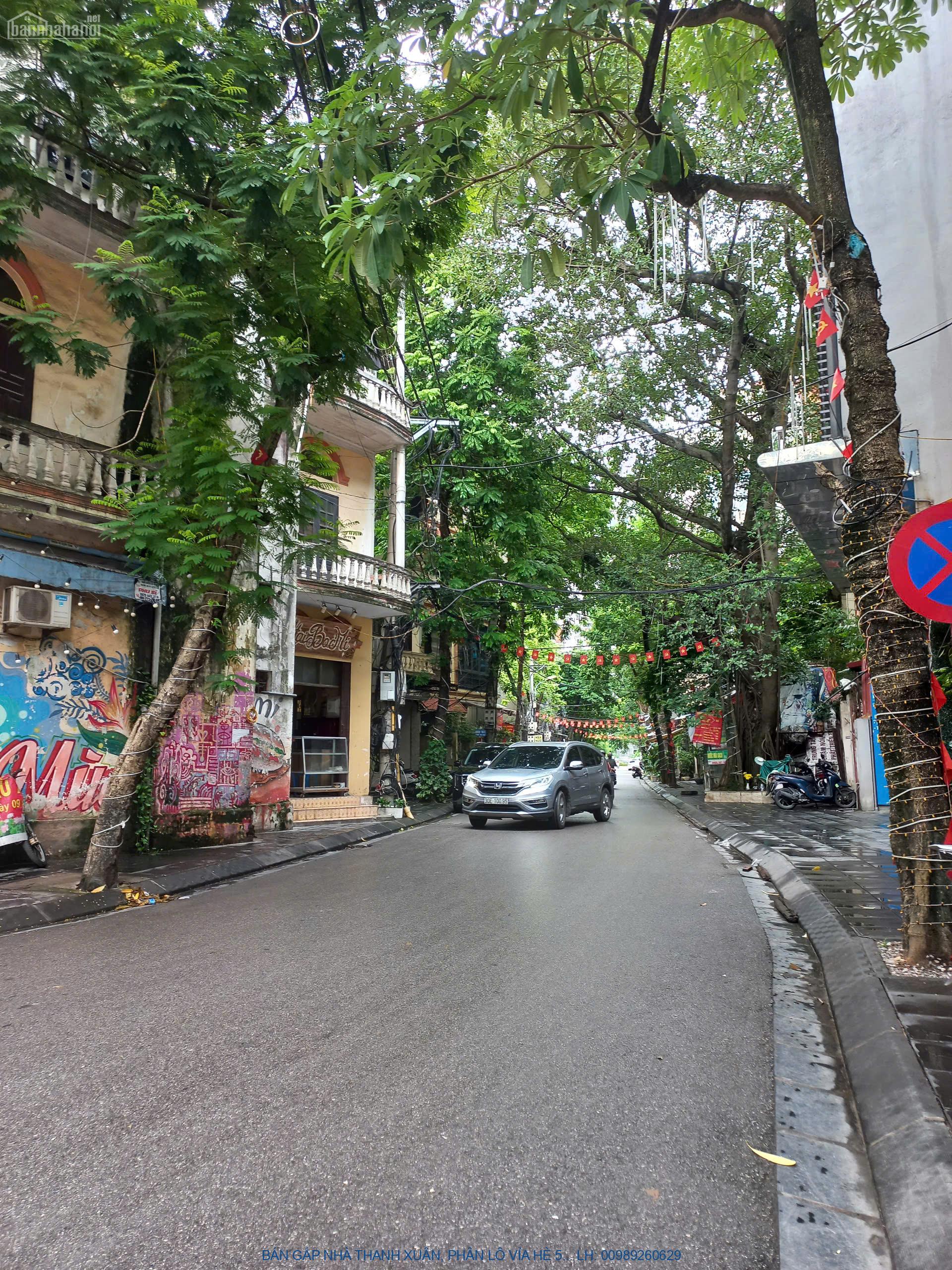 BÁN GẤP NHÀ THANH XUÂN, PHÂN LÔ VỈA HÈ 50M2 4T, OTO TRÁNH, KINH