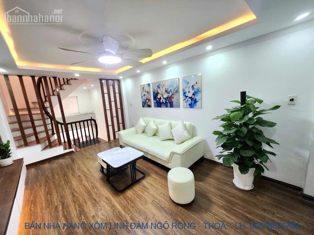 BÁN NHÀ HÀNG XÓM LINH ĐÀM NGÕ RỘNG - THOÁNG - TIỆN ÍCH VÔ VÀN - THÔN