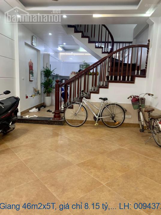 Bán nhà Kim Giang 46m2x5T, giá chỉ 8.15 tỷ, ngõ cực rộng, thoáng, ở