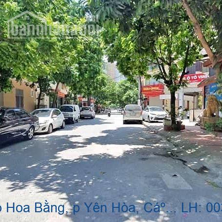 Bán nhà mặt phố Hoa Bằng, p Yên Hòa, Cầu Giấy 50 m2 giá 11,5 tỷ