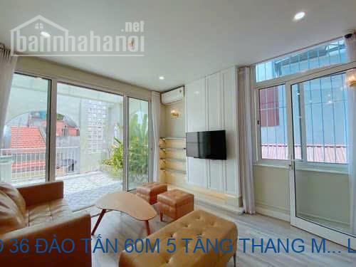 BÁN NHÀ NGÕ 36 ĐÀO TẤN 60M 5 TẦNG THANG MÁY Ô TÔ TRÁNH GIÁ 20 TỶ