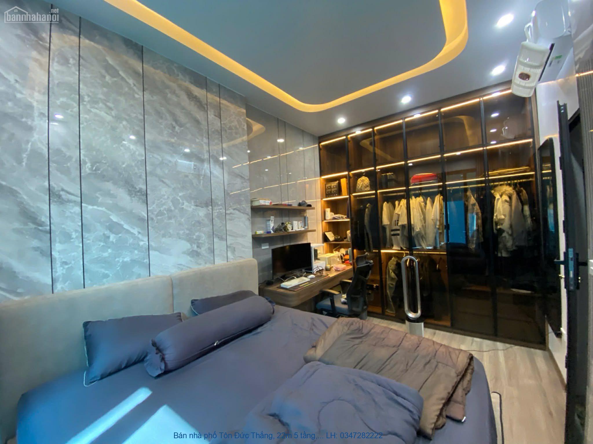 Bán nhà phố Tôn Đức Thắng, 22m 5 tầng, lg, 100m ra ô tô, 5.2 tỷ