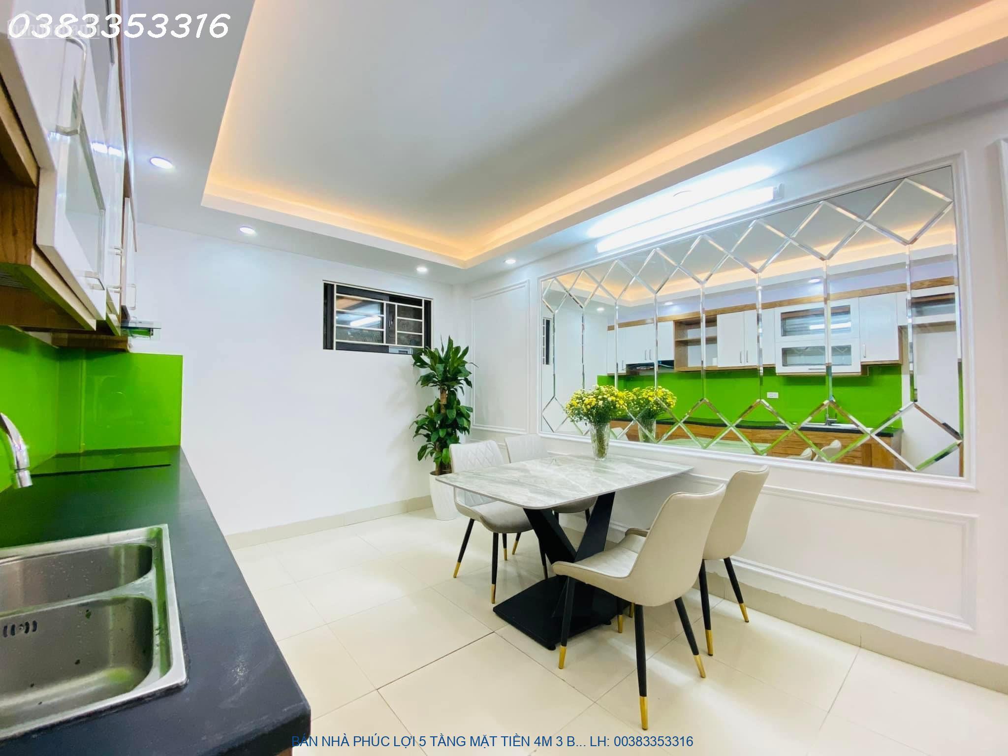 BÁN NHÀ PHÚC LỢI 5 TẦNG MẶT TIỀN 4M 3 BƯỚC Ô TÔ TRÁNH 5,8 TỶ