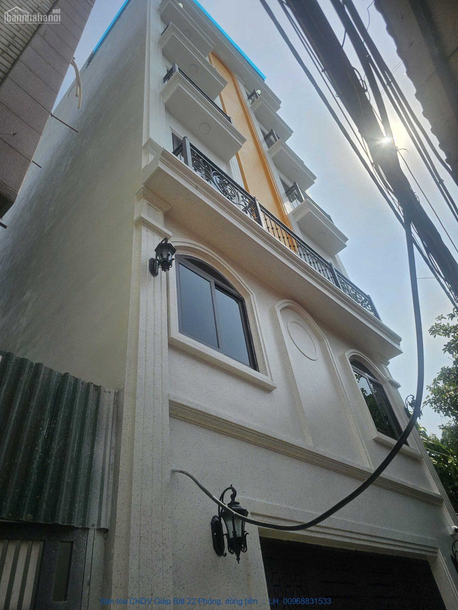 Bán tòa CHDV Giáp Bát 22 Phòng, dòng tiền 1 tỷ 452tr - Tương đương Bán tòa CHDV Giáp Bát 22 Phòng, dòng tiền 1 tỷ 452tr - Tương đương