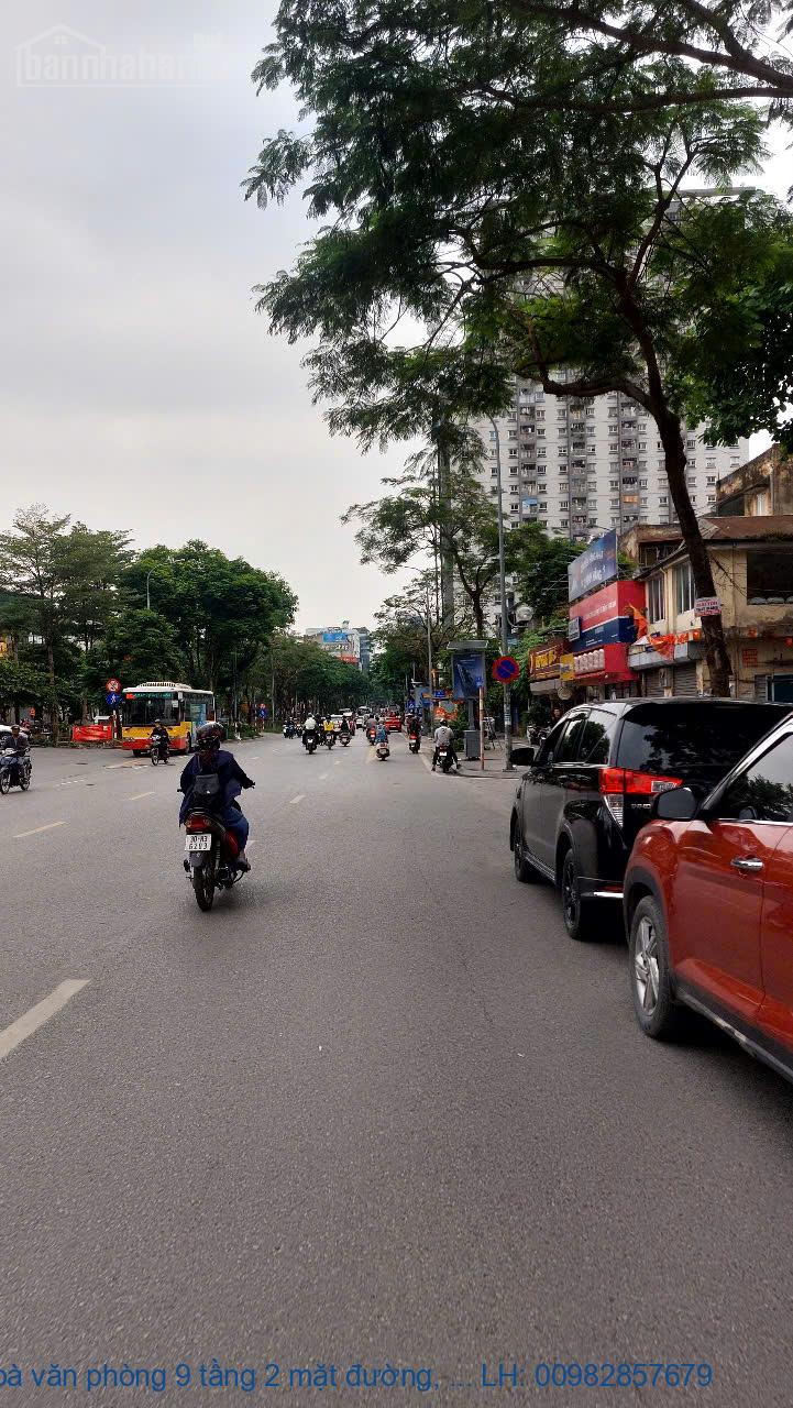 Bán toà văn phòng 9 tầng 2 mặt đường, mặt phố Khuất Duy Tiến - L Bán toà văn phòng 9 tầng 2 mặt đường, mặt phố Khuất Duy Tiến - L