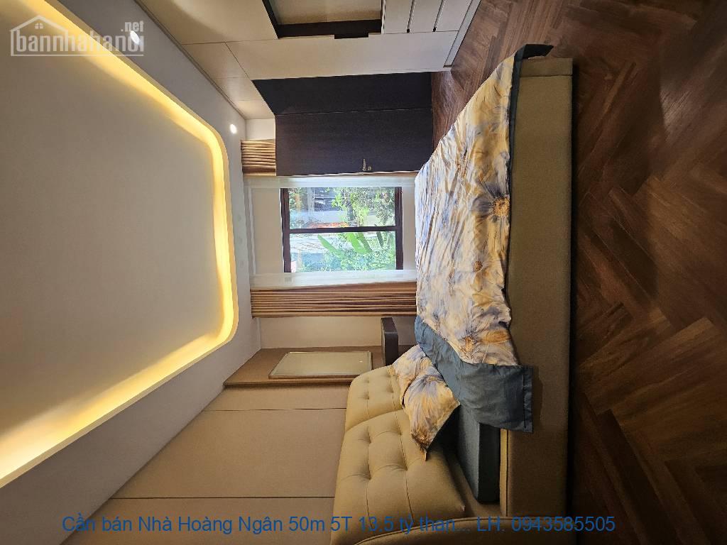 Cần bán Nhà Hoàng Ngân 50m 5T 13.5 tỷ thang máy full nội thất