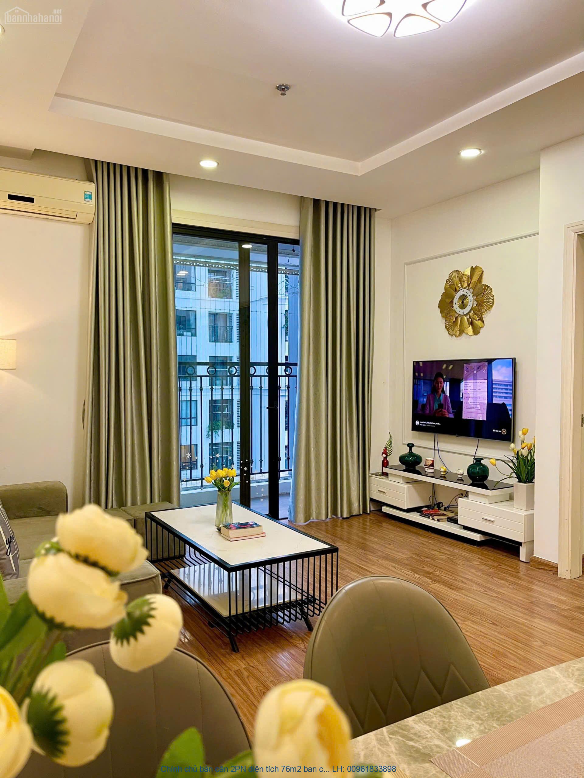 Chính chủ bán căn 2PN diện tích 76m2 ban công nam view thoáng đẹp nhà Chính chủ bán căn 2PN diện tích 76m2 ban công nam view thoáng đẹp nhà