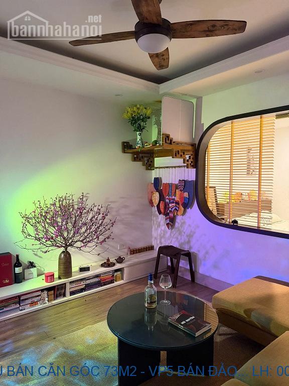 CHÍNH CHỦ BÁN CĂN GÓC 73M2 - VP5 BÁN ĐẢO LINH ĐÀM - FULL NỘI THẤT
