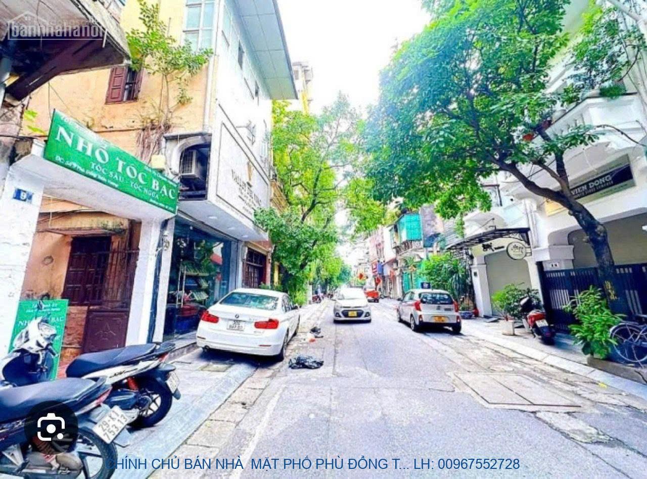 CHÍNH CHỦ BÁN NHÀ  MẶT PHỐ PHÙ ĐỔNG THIÊN VƯƠNG  CỰC HIẾM  64M2 