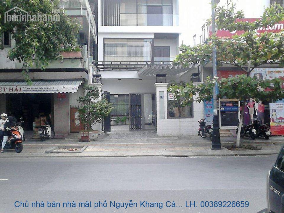 Chủ nhà bán nhà mặt phố Nguyễn Khang Cầu Giấy 130m2 giá 45tỷ