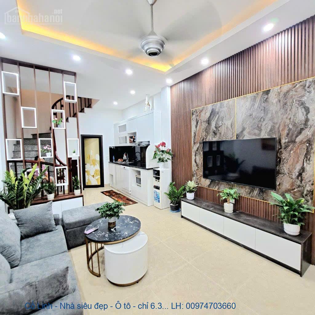 Cổ Linh - Nhà siêu đẹp - Ô tô - chỉ 6.3 tỷ