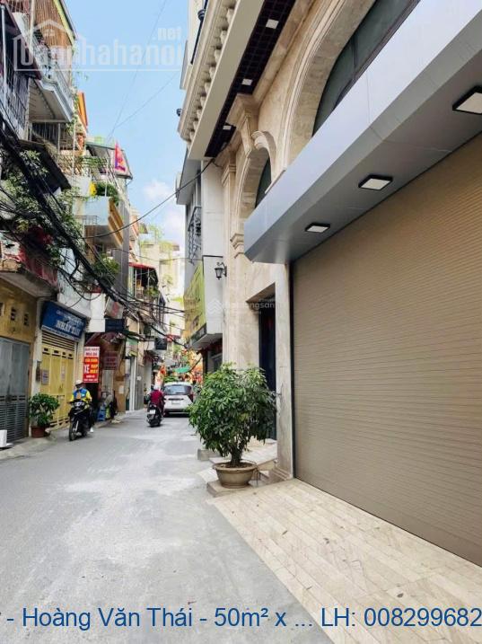 Giảm sốc 2 tỷ - Hoàng Văn Thái - 50m² x 6T - Thang máy - Chỉ 12.9 tỷ Giảm sốc 2 tỷ - Hoàng Văn Thái - 50m² x 6T - Thang máy - Chỉ 12.9 tỷ