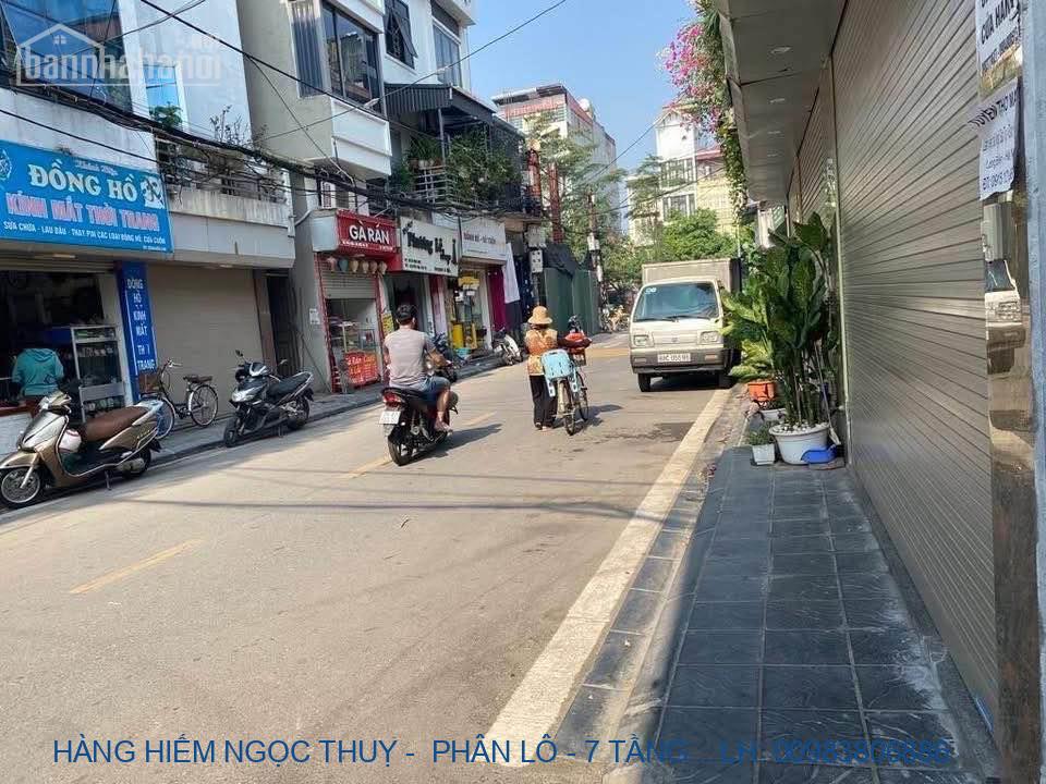 HÀNG HIẾM NGỌC THUỴ -  PHÂN LÔ - 7 TẦNG THANG MÁY - NHÀ MỚI - 7TẦNG