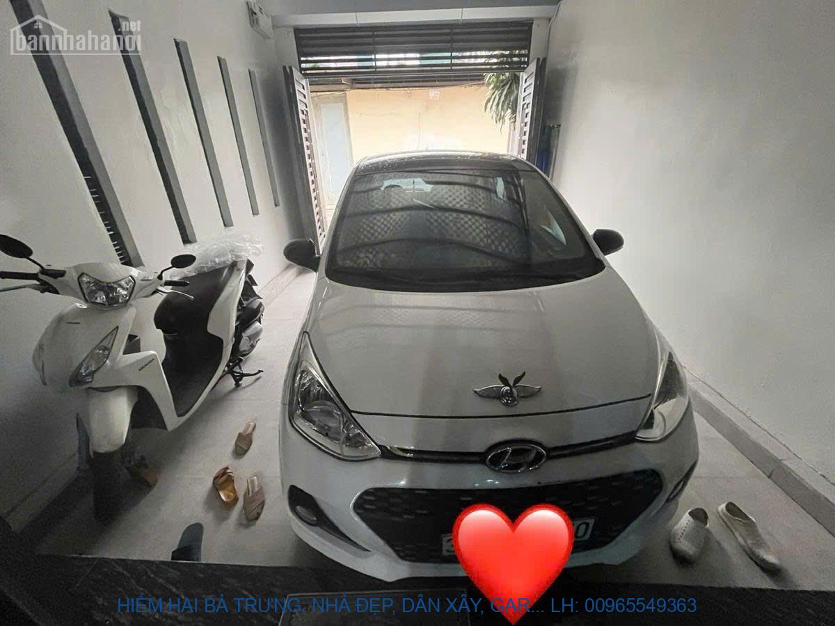 HIẾM HAI BÀ TRƯNG, NHÀ ĐẸP, DÂN XÂY, GARA, NGÕ THÔNG, KINH DOANH, SỔ