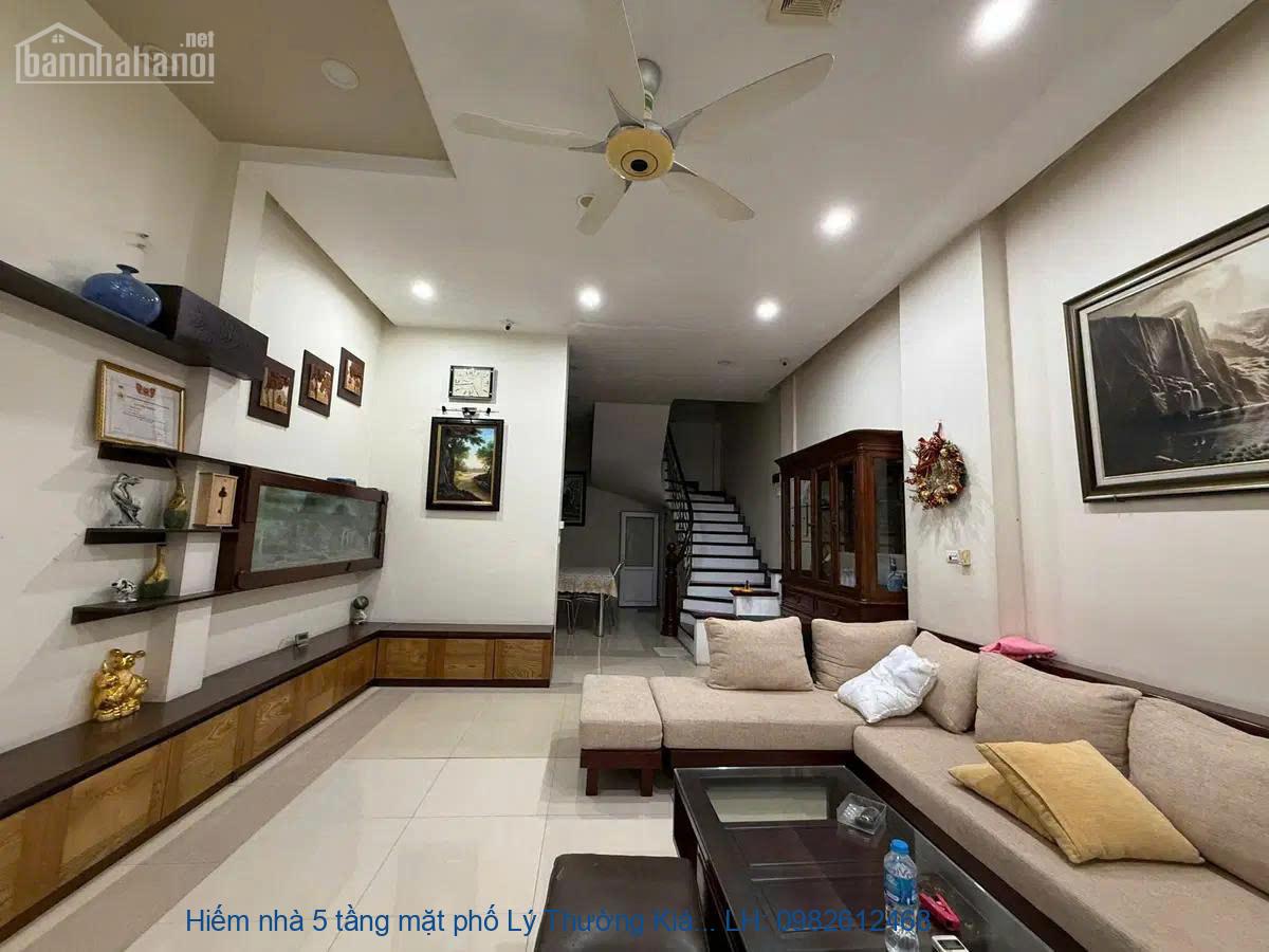 Hiếm nhà 5 tầng mặt phố Lý Thường Kiệt, 47m2, mặt tiền 4.7m, KD