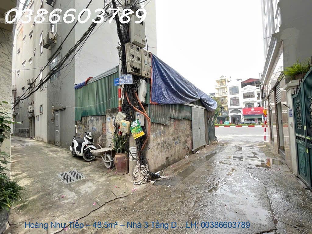 Hoàng Như Tiếp – 48.5m² – Nhà 3 Tầng Dân Xây – Vị Trí Trung Tâm 