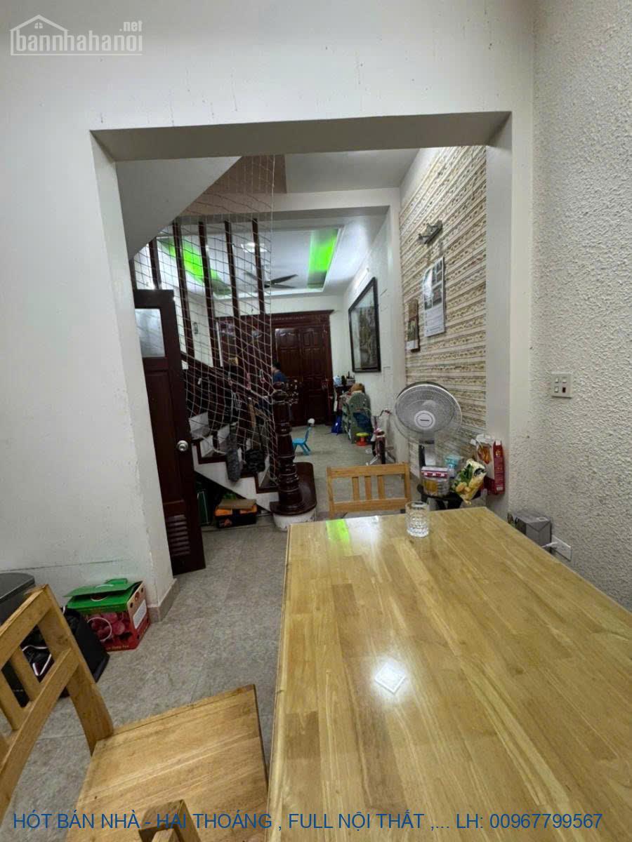 HÓT BÁN NHÀ - HAI THOÁNG , FULL NỘI THẤT , GẦM PHỐ , KINH DOANH TỐT ,
