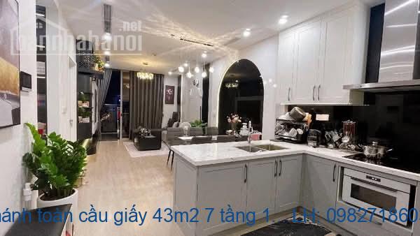 Nguyễn khánh toàn cầu giấy 43m2 7 tầng 10 tỷ