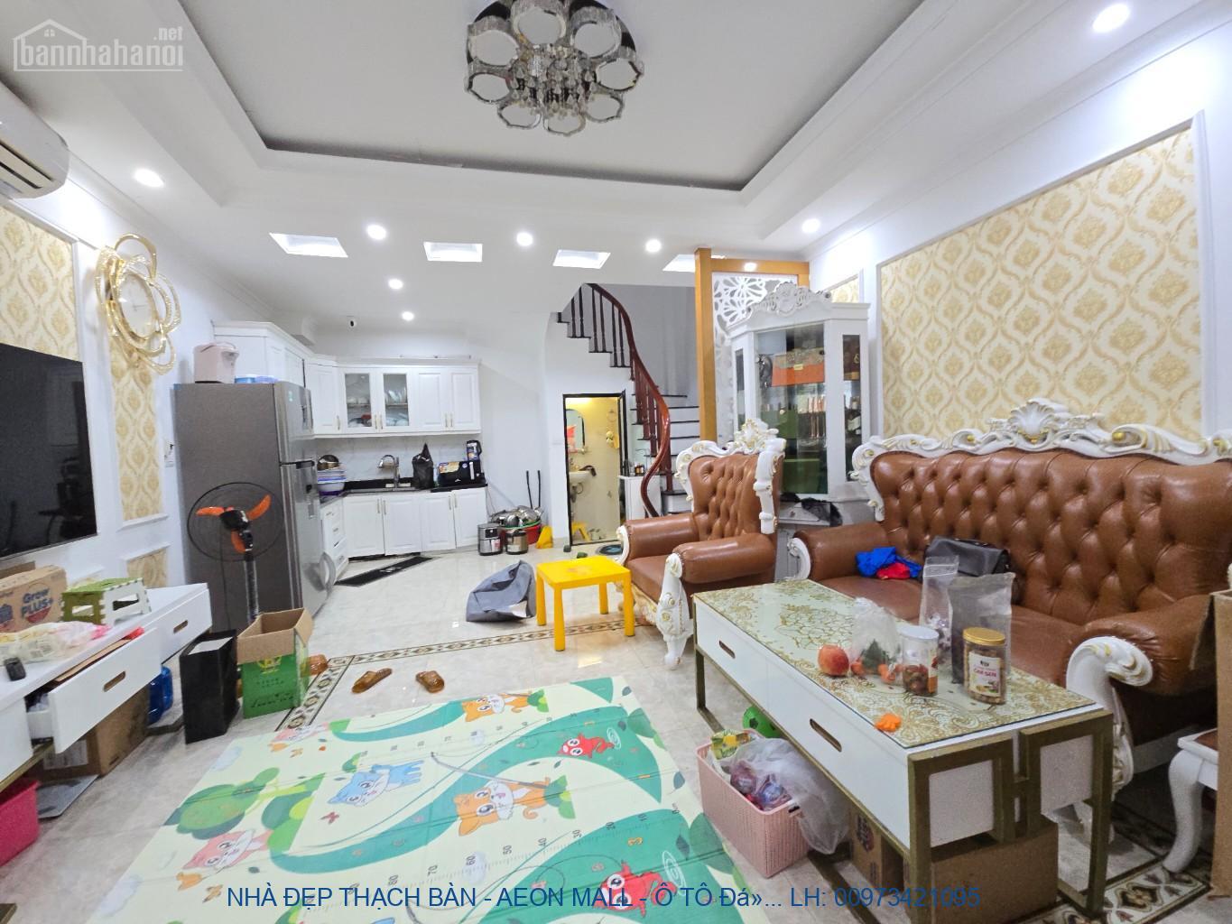 NHÀ ĐẸP THẠCH BÀN - AEON MALL - Ô TÔ ĐỖ CỬA - TẶNG NỘI THẤT 500T