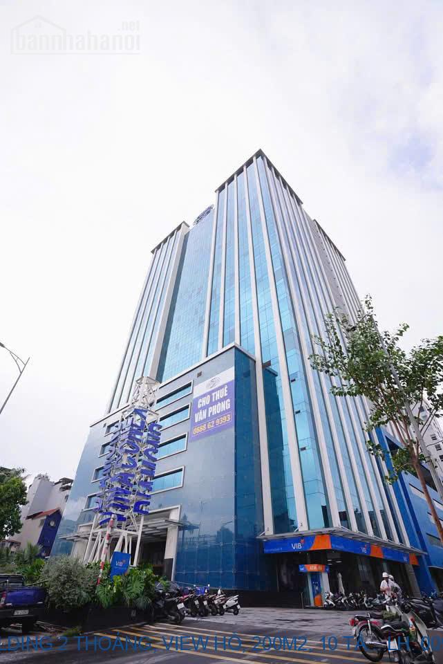 TOÀ BUILDING 2 THOÁNG, VIEW HỒ, 200M2, 10 TẦNG, GIÁ 55 TỶ. TẠI NGUYỄN